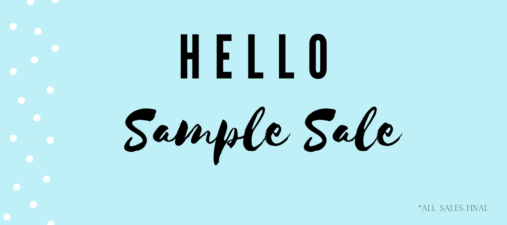 Sample Sale