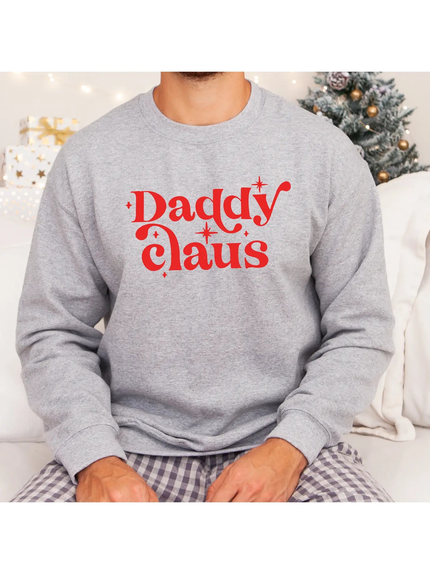 Daddy Claus Adult Unisex Christmas Sweatshirt