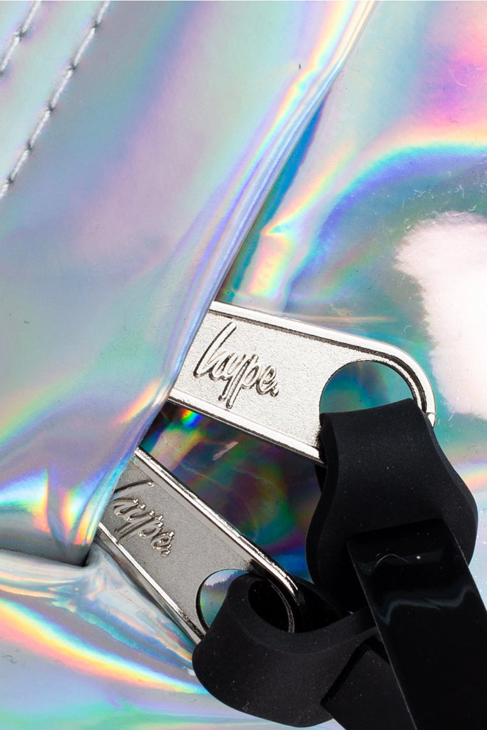 Hype Holographic Unicorn Crest Backpack Little Trends Boutique