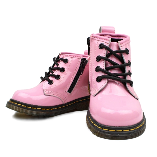 Baby pink sales combat boots